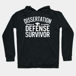 dissertation defence Survivor Hoodie